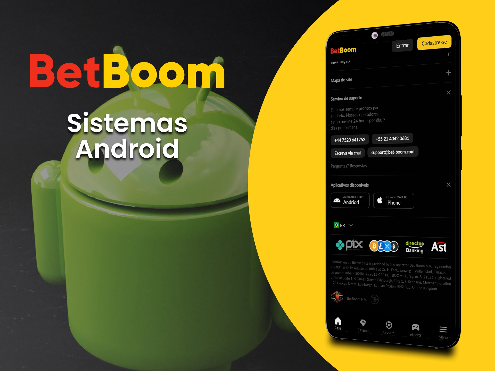 Betboom app: baixe o Betboom apk para Android e ganhe R$ 2.580