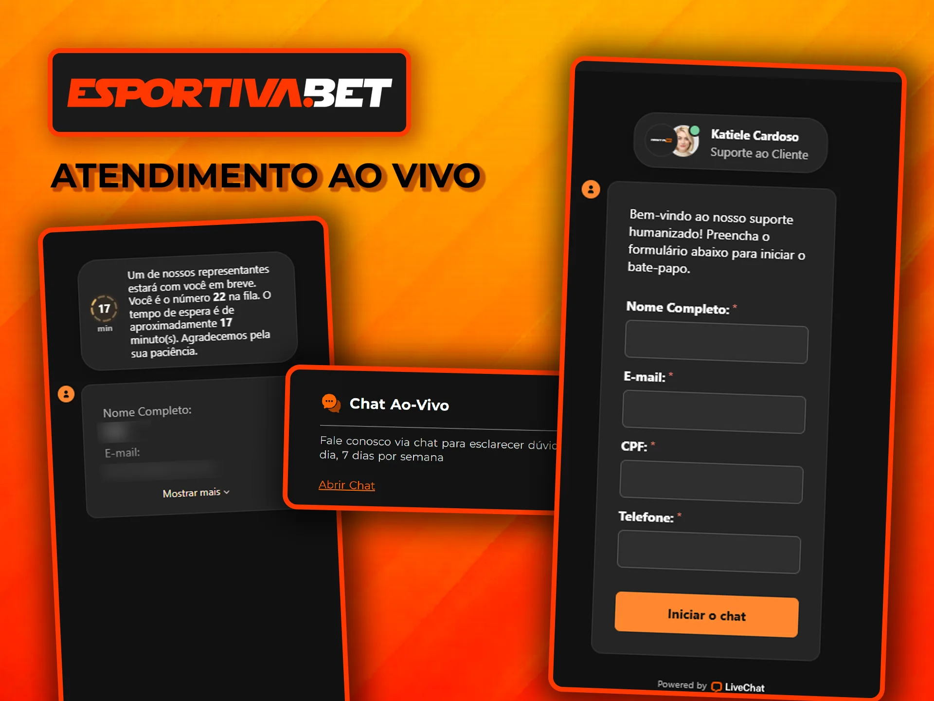 Saiba como entrar em contacto com o apoio ao cliente da EsportivaBet online agora mesmo.